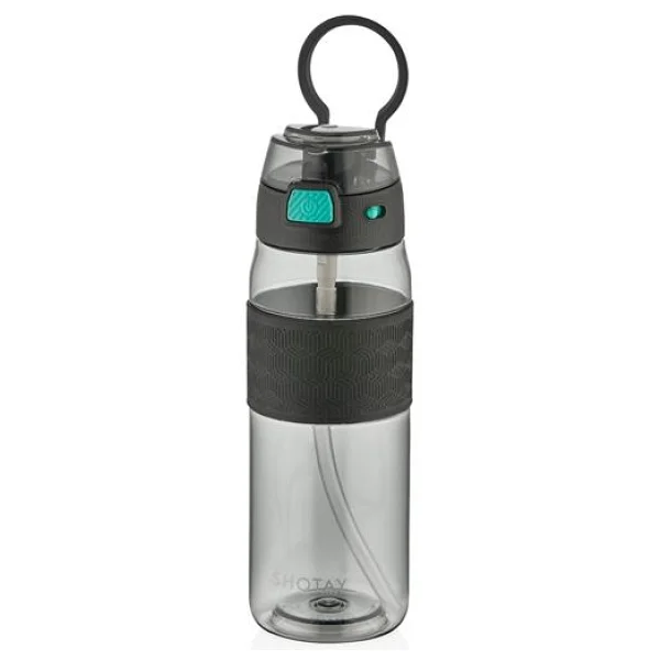 Shotay St-7202 Siyah 600 Ml Tritan Matara - Görsel 3