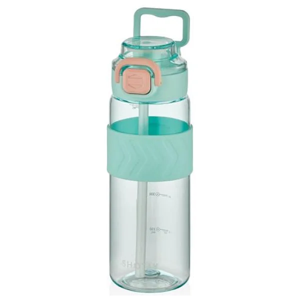 Shotay Direction St-7238 Turkuaz 800 Ml Tritan Pipetli Matara - Görsel 4