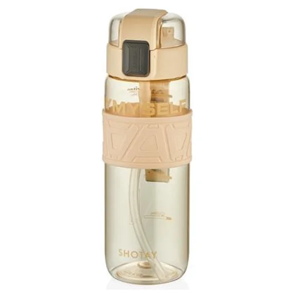 Shotay St-7512 700ml Krem Pipetli Tritan Matara - Görsel 5