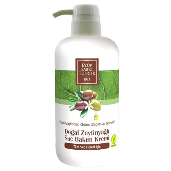 Eyüp Sabri Tuncer Doğal Zeytinyağlı 600 Ml Saç Kremi - Görsel 4