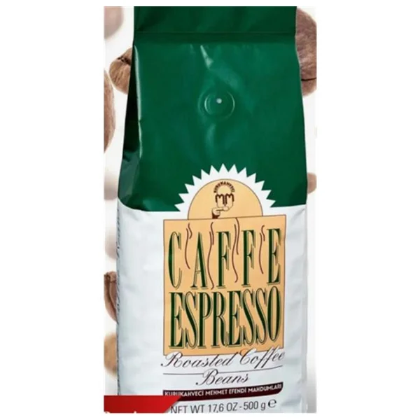 Kurukahveci Mehmet Efendi Caffe Espresso Çekirdek Kahve 500 Gr - Görsel 5