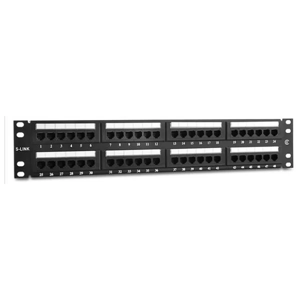 S-link SL-PC48 CAT5E 48 Port Patch Panel - Görsel 5