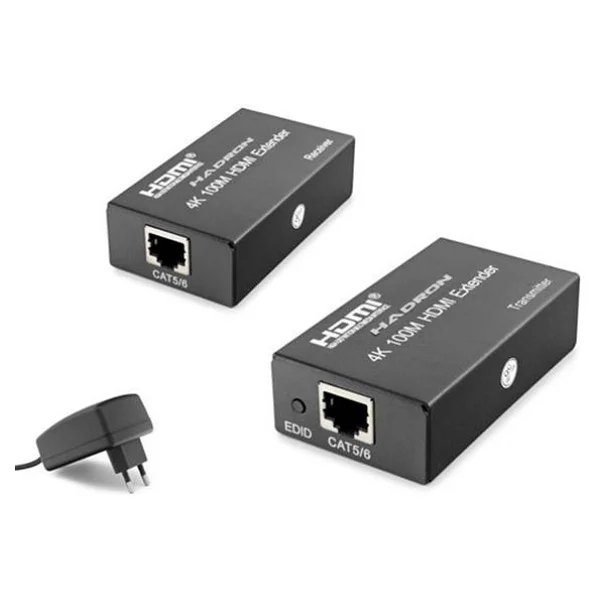 Hadron Hdx1367 100m Hdmi Extender 4K Dc 5v Adaptör Siyah - Görsel 4