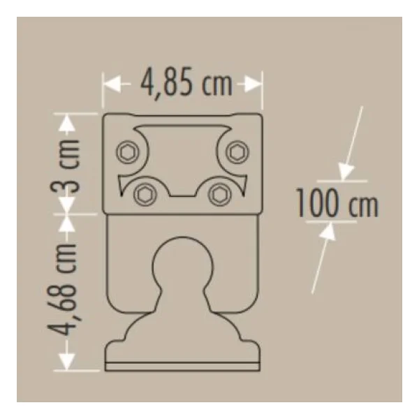 Cata Ct-4697 36 W Wallwasher - Görsel 3