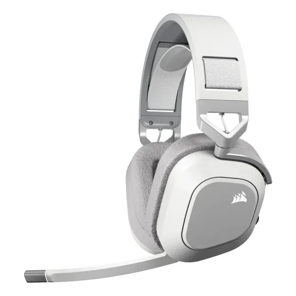 Corsair Hs80 Max Wireless Ca-9011296-Eu Beyaz RGB Kablosuz Kulak Üstü Oyuncu Kulaklığı - Görsel 8