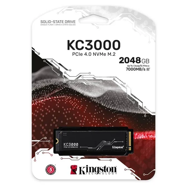 Kingston Kc3000 Skc3000d/2048g Pcı-Express 4.0 2 TB M.2 SSD - Görsel 5
