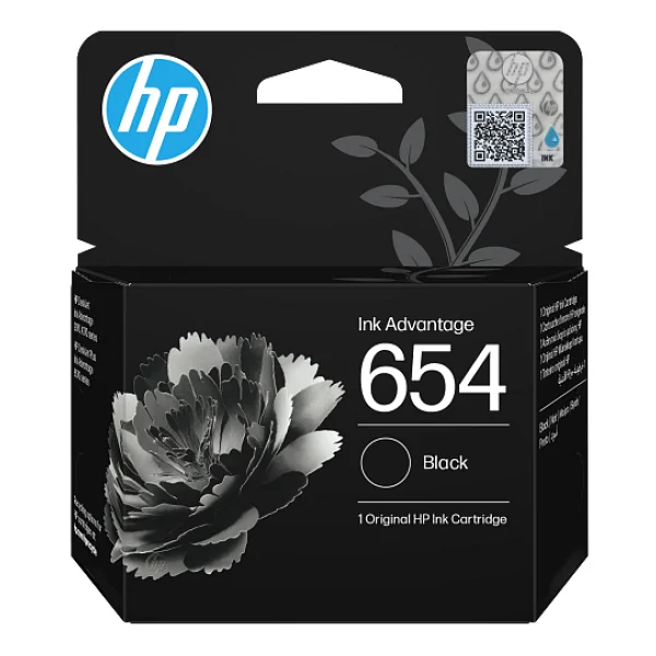 HP 654 7FP39UE Siyah Kartus - Görsel 4