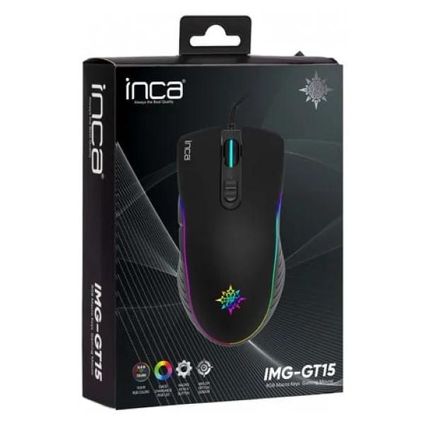 Inca IMG-GT15 Optik Kablolu Oyuncu Mouse - Görsel 4