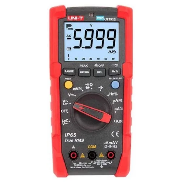 Uni-T Ut-191t Profesyonel Seri Dijital Multimetre - Görsel 6
