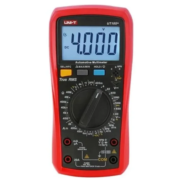 Uni-T Ut105 Plus Dijital Multimetre - Görsel 7