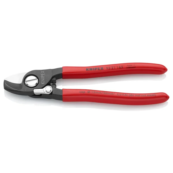 Knipex 9521165 165 mm Yaylı Kablo Makas - Görsel 2