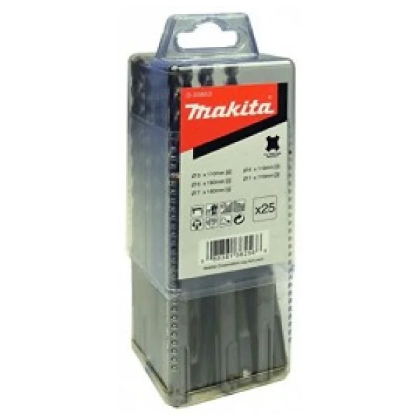 Makita D-33853 Sds Plus Matkap Uç Seti 25 Adet - Görsel 2