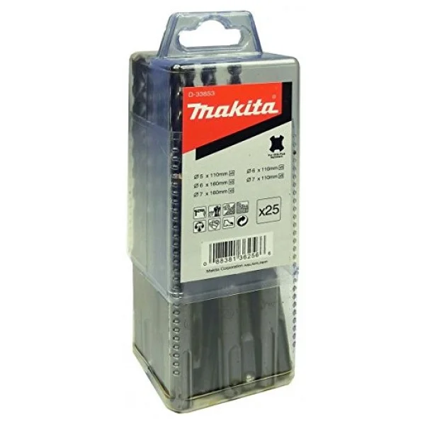 Makita D-33853 Sds Plus Matkap Uç Seti 25 Adet - Görsel 3