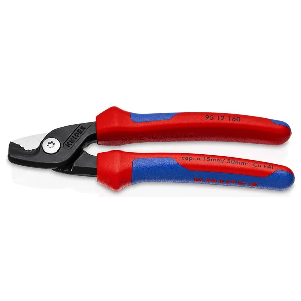 Knipex 95 12 160 160 mm Kablo Makası - Görsel 4