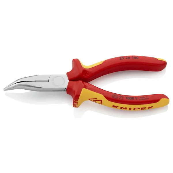 Knipex 25 26 160 Eğri Ağız Kargaburun - Görsel 7