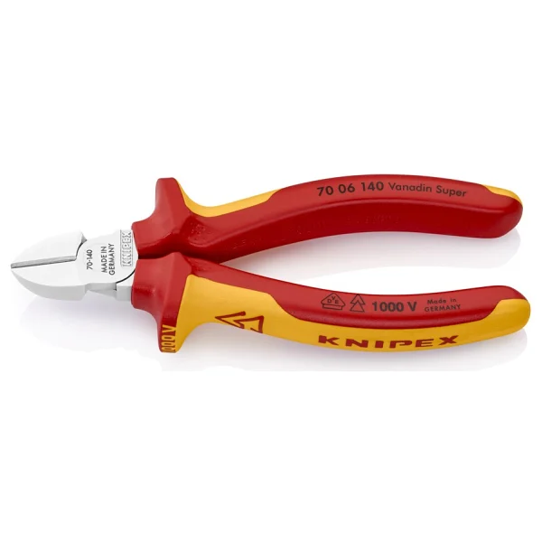 Knipex 70 06 140 Vde Yan Keski - Görsel 5