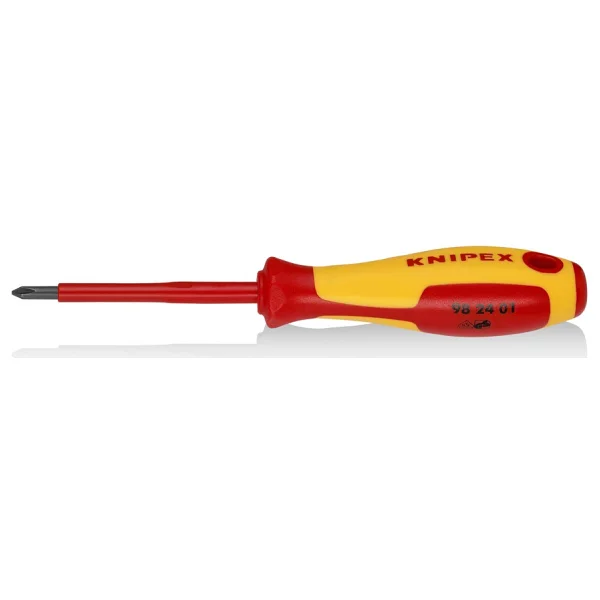 Knipex 982401 SL VDE PH1x80 mm Yıldız Uçlu Tornavida - Görsel 4