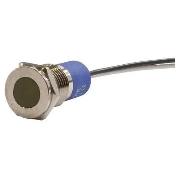 12mm 24v Sarı Led Metal Kablolu Sinyal Lambası IP67 GQ12T-Y
