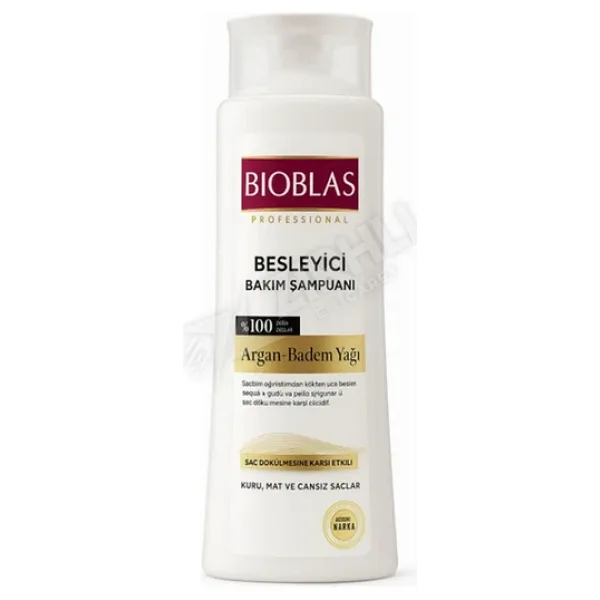 5 Adet Bioblas Şampuan Argan & Badem Yağı 500 ml