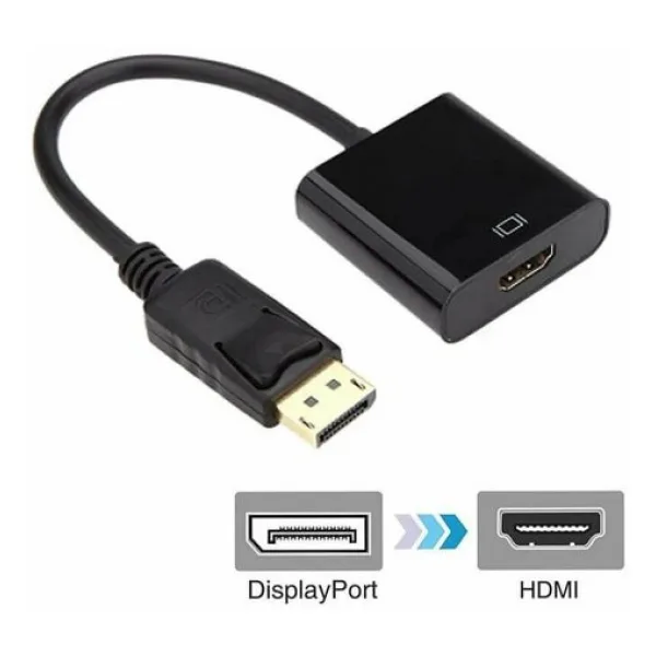 Adaptör DP DisplayPort to HDMI Dönüştürücü