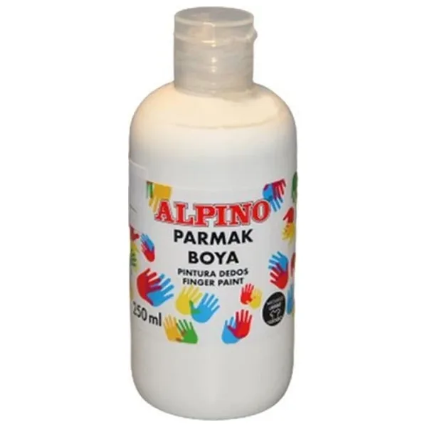 Alpino 250 ml Parmak Boyası Beyaz