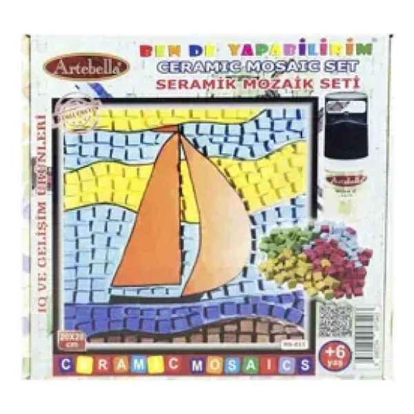 Artebella MS-11 Yelkenli Seramik Mozaik Setleri 20x20 cm