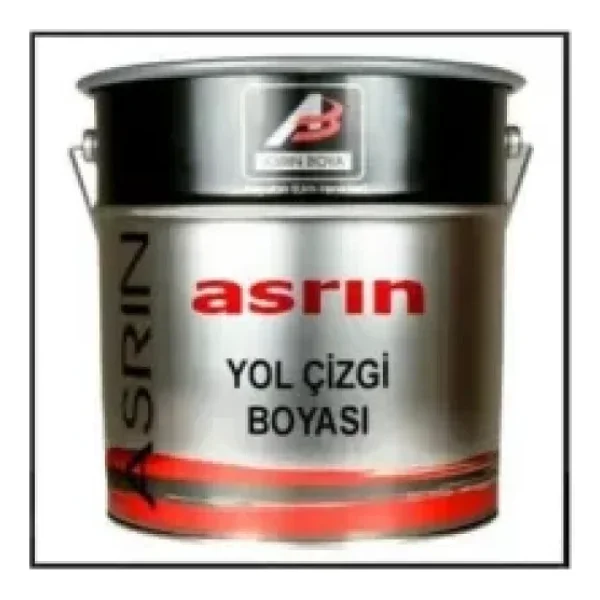 Asrin Yol Cizgi Boyasi Sari 18 Kg