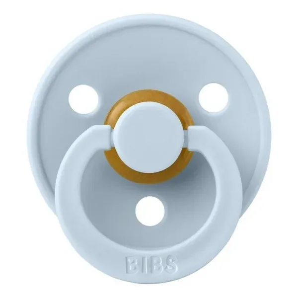 Bibs Colour Anatomik Baby Blue 6-18 Ay Kauçuk Emzik