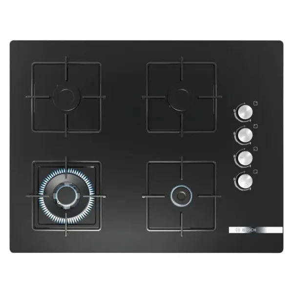 Bosch POH7C6O12O Wok Gözlü Siyah Cam Ankastre Ocak