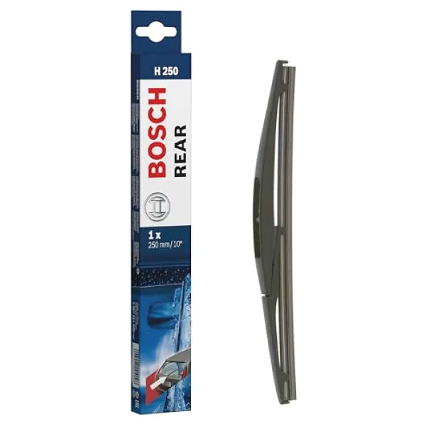 BOSCH Rear Arka Silecek Honda HR-V (2015-2020), Suzuki Vitara (2015-2020), Mitsubishi ASX (2015 ve sonrası), Suzuki SX4 S-Cross (2013-2022) [250 mm] H250 3397011629