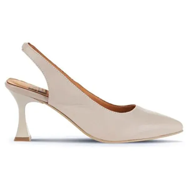 Bueno Shoes 01WA1400 Gri Kadın Topuklu Ayakkabı