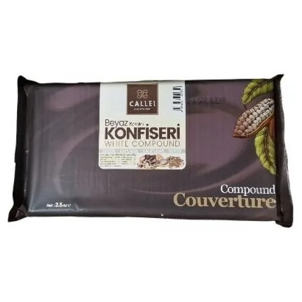 Callei Beyaz Konfiseri Çikolata 2.5 kg