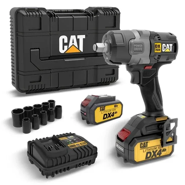 Cat DX7020.1 18 V Çift Akülü 4 Ah Somun Sıkma Makinesi