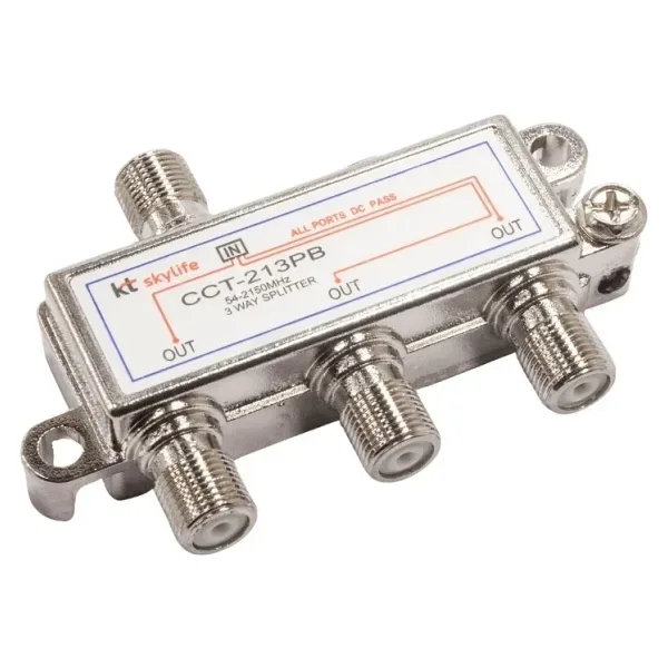 CCT-213PB 3 Yollu CATV Uydu Anten Çoklayıcı Splitter