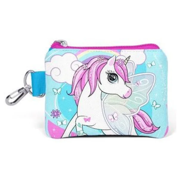 Coral High Kids Mavi Unicorn Desenli Bozuk Para Çantası 21811