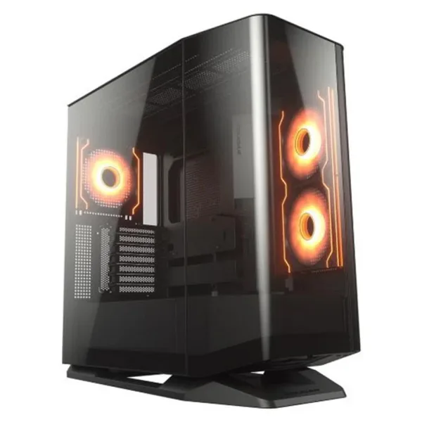 Cougar FV270 RGB CGR-58M6B-RGB ARGB 4 Fanlı Siyah E-ATX Oyuncu Kasası
