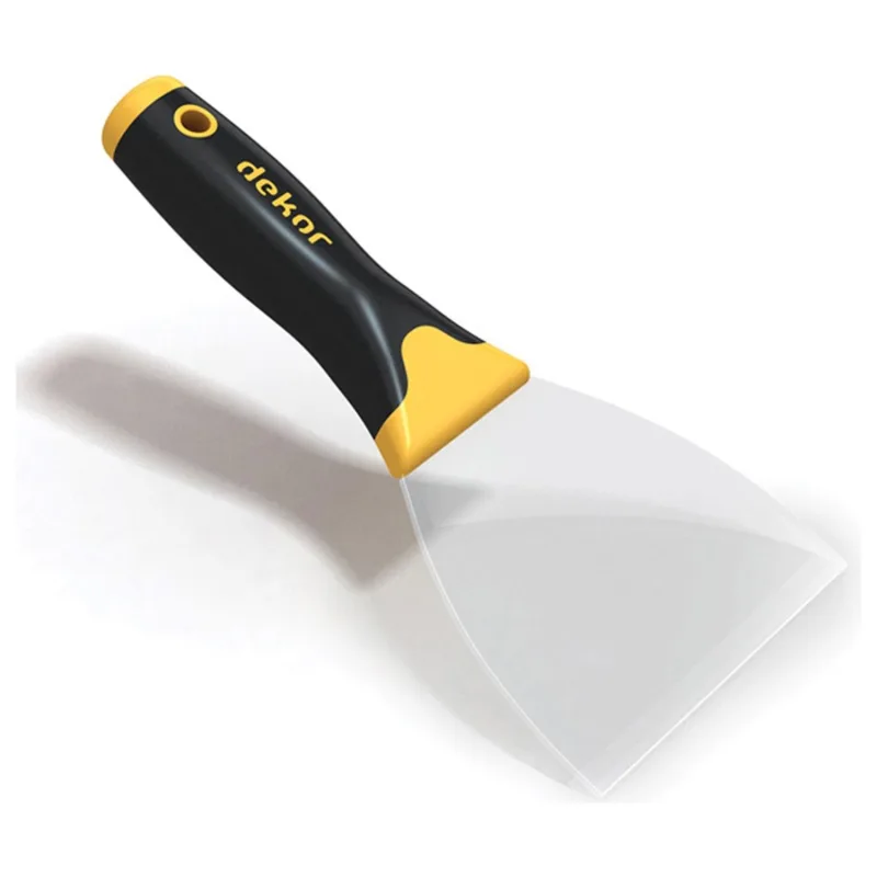 Dekor Şeffaf Ispatula Spatula Kesme Tamir Spatulası 10 Cm