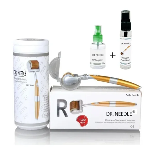 Dermaroller Zgts 540 Iğneli Titanyum Gold Derma Roller-dr.needle- 1,00 Mm