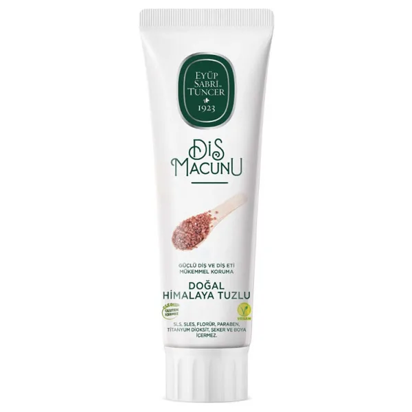 Eyüp Sabri Tuncer Doğal Himalaya Tuzlu 90 ml Florürsüz Diş Macunu