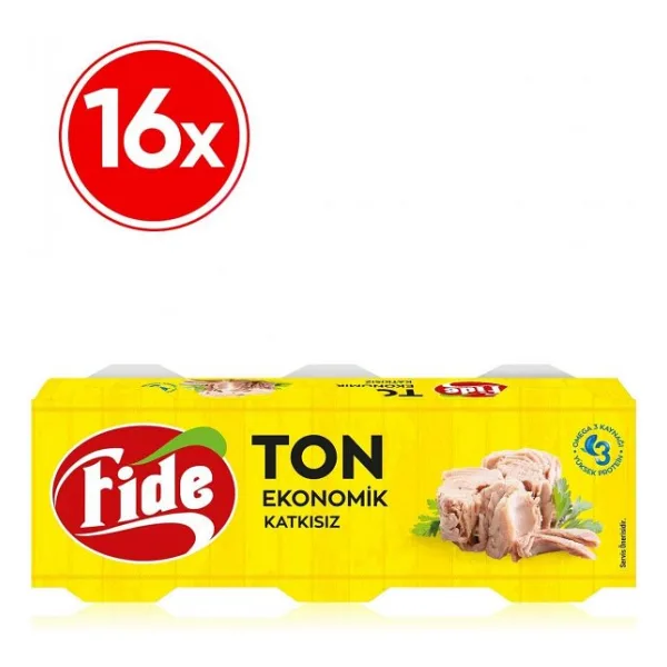 Fide Ekonomik Ton Balığı 3x80 gr 16'lı