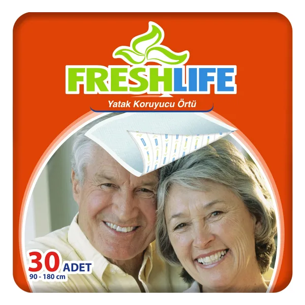 Freshlife 90x180 cm 30'lu 8 Paket Yatak Koruyucu Örtü