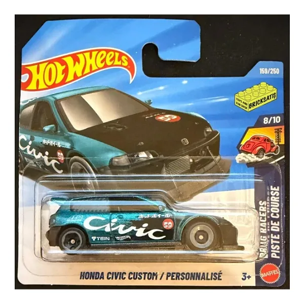 Hot Wheels Drag Racers Honda Civic Custom JJJ81