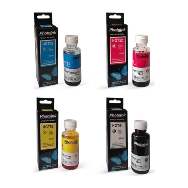 HP Deskjet 520 4 Renk 1 Takım Photoink Mürekkep