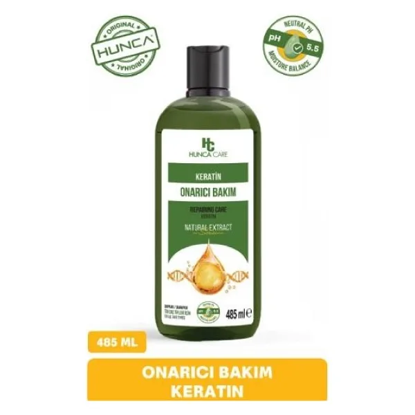 Hunca Care Keratin Besleyici ve Onarıcı 485 ml Şampuan