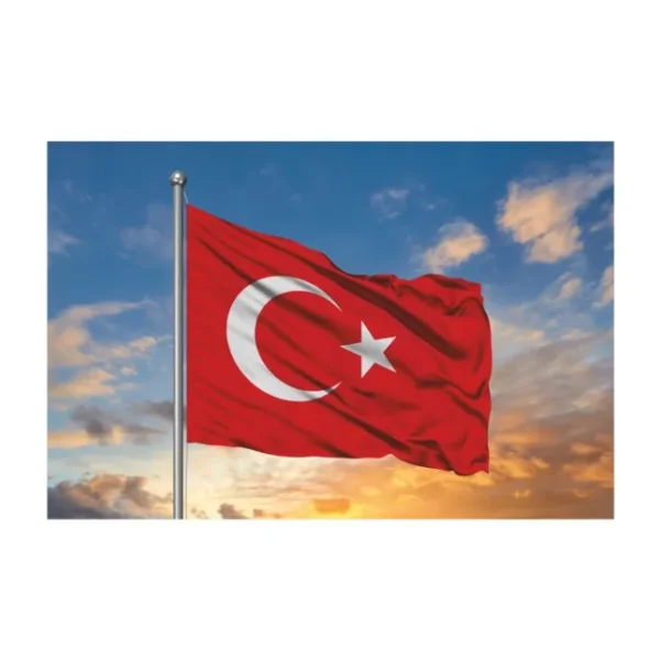 Ibsalpin Bayrak Raşel Türk Bayrağı 150 x 225 cm