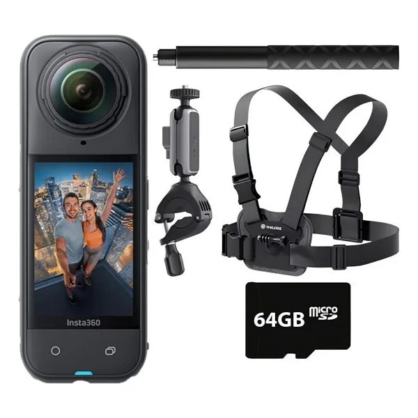 Insta360 X5 Aksiyon Kamerası - Bisiklet Kiti