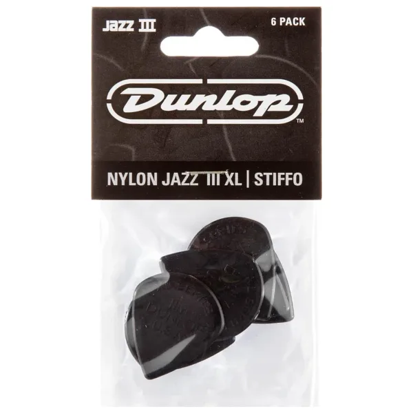 Jim Dunlop 47PXLS Jazz III XL Stiffo 6lı Pena Seti