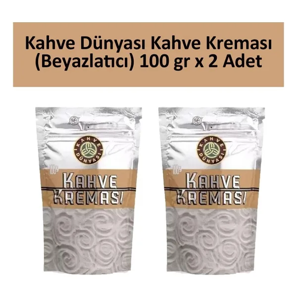 Kahve Dünyası Kahve Kreması 100 gr 2'li