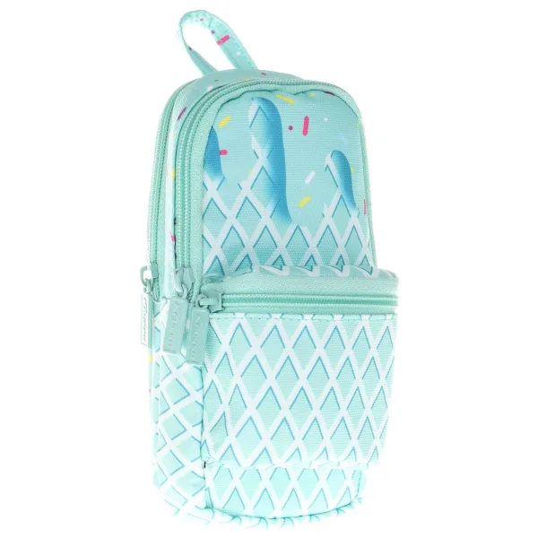 Kaukko K2449 Layer Junior Bag Mint Ice Cream Desenli Kalemlik