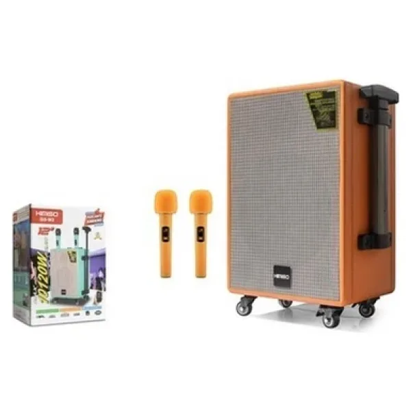 Kimiso QSW3 Bluetooth Speaker 12'' 420-280-600MM Usb - Fm - Tf - Aux - Tws - Bluetooth